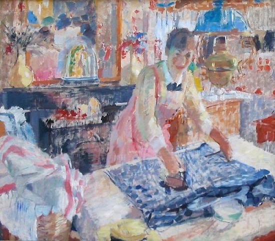 Rik Wouters Woman Ironing china oil painting image